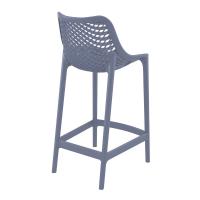Air Resin Outdoor Counter Chair Dark Gray ISP067-DGR - 1