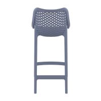 Air Resin Outdoor Counter Chair Dark Gray ISP067-DGR - 4