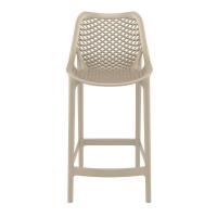 Air Resin Outdoor Counter Chair Taupe ISP067-DVR - 2