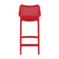 Air Resin Outdoor Counter Chair Red ISP067-RED - 4