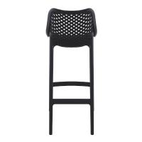 Air Resin Outdoor Bar Chair Black ISP068-BLA - 4