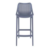 Air Resin Outdoor Bar Chair Dark Gray ISP068-DGR - 2