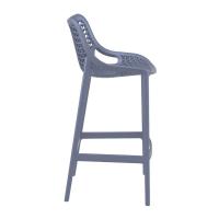 Air Resin Outdoor Bar Chair Dark Gray ISP068-DGR - 3