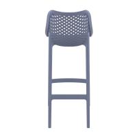 Air Resin Outdoor Bar Chair Dark Gray ISP068-DGR - 4