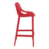 Air Resin Outdoor Bar Chair Red ISP068-RED - 3