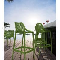 Air Resin Outdoor Bar Chair Black ISP068-BLA - 12