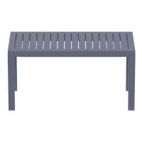 Ocean Rectangle Coffee Table Dark Gray ISP069-DGR - 1