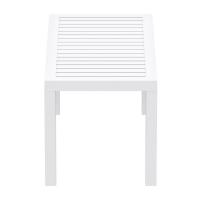 Ocean Rectangle Coffee Table White ISP069-WHI - 2