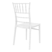 Chiavari Polycarbonate Dining Chair Glossy White ISP071-GWHI - 1