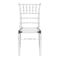 Chiavari Polycarbonate Dining Chair Transparent Clear ISP071-TCL - 2