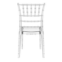 Chiavari Polycarbonate Dining Chair Transparent Clear ISP071-TCL - 4