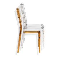 Chiavari Polycarbonate Dining Chair Transparent Clear ISP071-TAMB - 9
