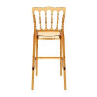 Opera Polycarbonate Barstool Transparent Amber ISP073-TAMB - 4