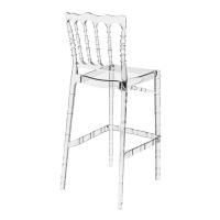 Opera Polycarbonate Barstool Transparent Clear ISP073-TCL - 1