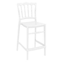 Opera Polycarbonate Counter Stool Glossy White ISP074-GWHI