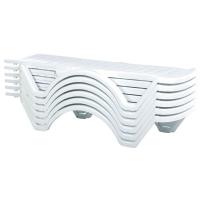 Aqua Pool Chaise Lounge ISP076-WHI - 1