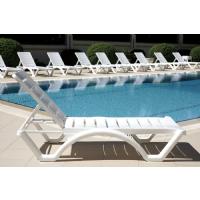 Aqua Pool Chaise Lounge ISP076-WHI - 3