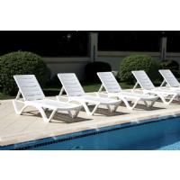 Aqua Pool Chaise Lounge ISP076-WHI - 5