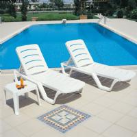 Bahama Sunlight Pool Chaise Lounge ISP077-WHI - 2
