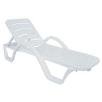 Havana Sunrise Pool Chaise Lounge with Arms ISP078-WHI