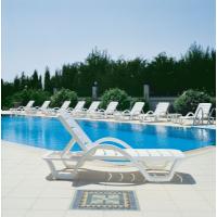 Havana Sunrise Pool Chaise Lounge with Arms ISP078-WHI - 1