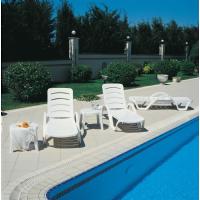 Havana Sunrise Pool Chaise Lounge with Arms ISP078-WHI - 3