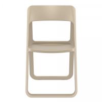 Dream Folding Outdoor Chair Taupe ISP079-DVR - 2