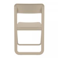 Dream Folding Outdoor Chair Taupe ISP079-DVR - 4