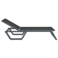 Rio Sling Chaise Dark Gray - Black ISP082-DGR-BLA - 3