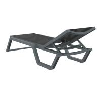 Rio Sling Chaise Dark Gray - Black ISP082-DGR-BLA - 4