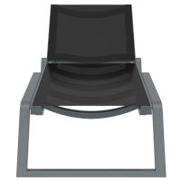 Rio Sling Chaise Dark Gray - Black ISP082-DGR-BLA - 5