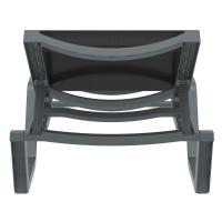 Rio Sling Chaise Dark Gray - Black ISP082-DGR-BLA - 6