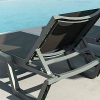 Rio Sling Chaise Dark Gray - Black ISP082-DGR-BLA - 10