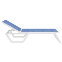 Rio Sling Chaise White - Blue ISP082-WHI-BLU - 1