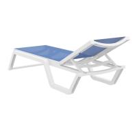 Rio Sling Chaise White - Blue ISP082-WHI-BLU - 2