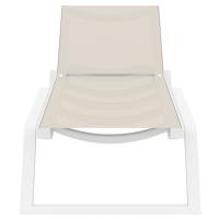 Rio Sling Chaise White - Taupe ISP082-WHI-DVR - 3