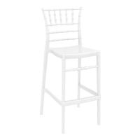 Chiavari Polycarbonate Barstool Glossy White ISP083-GWHI