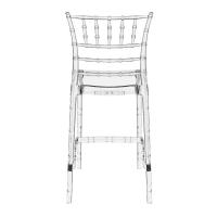 Chiavari Polycarbonate Counter Stool Transparent Clear ISP084-TCL - 4