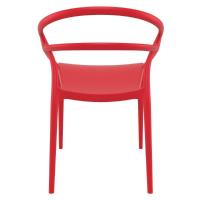 Mila Dining Arm Chair Red ISP085-RED - 3