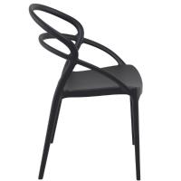 Pia Dining Chair Black ISP086-BLA - 1