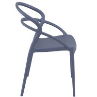 Pia Dining Chair Dark Gray ISP086-DGR - 3