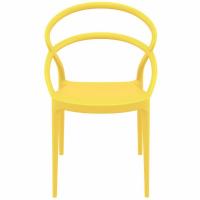 Pia Dining Chair Yellow ISP086-YEL - 5