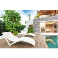 Slim Pool Chaise Sun Lounger Taupe ISP087-DVR - 15