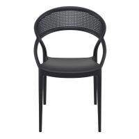 Sunset Dining Chair Black ISP088-BLA - 2