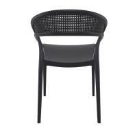 Sunset Dining Chair Black ISP088-BLA - 4