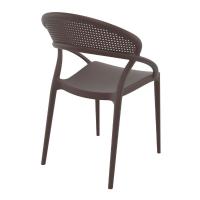 Sunset Dining Chair Brown ISP088-BRW - 1