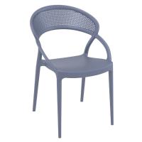 Sunset Dining Chair Dark Gray ISP088-DGR