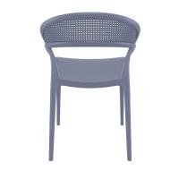 Sunset Dining Chair Dark Gray ISP088-DGR - 4