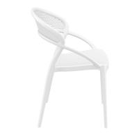 Sunset Dining Chair White ISP088-WHI - 3