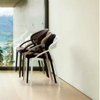 Sunset Dining Chair Black ISP088-BLA - 8